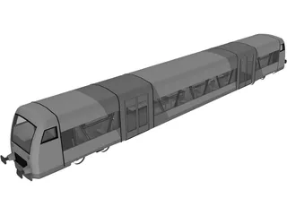 Regio Shuttle 3D Model preview