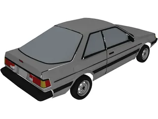 Subaru GL (1989) 3D Model preview