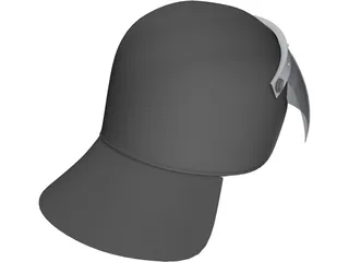 Anti-Riot Police Helmet 3D Model preview