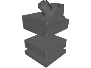 Electrovalve HDM 3D Model preview
