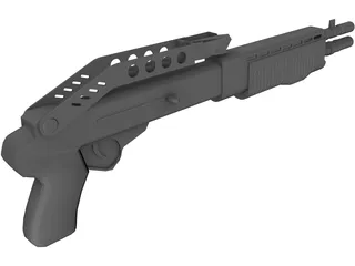 SPAS 12 3D Model preview