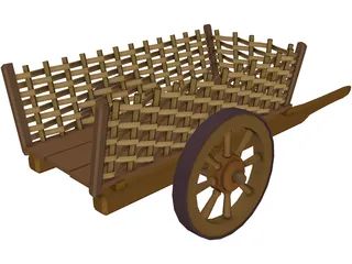 Carreta 3D Model preview