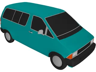 Fiat Ulysse 3D Model preview