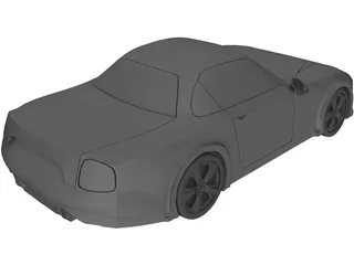 Exclusive Car 3D Model preview
