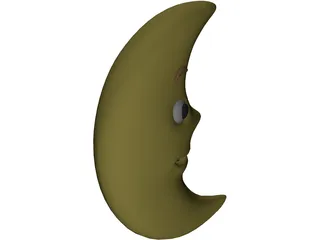 Moon Toy 3D Model preview