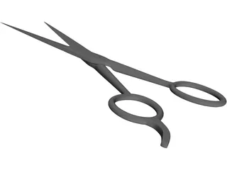 Surgical Scissors 3D Model preview
