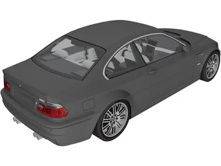 BMW M3 3D Model preview