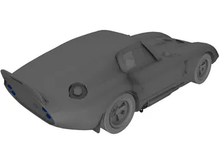 Cobra Schelby Daytona 3D Model preview