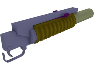 M203 3D Model preview