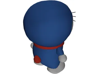Doraemon 3D Model preview