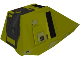 Star Trek Workbee 3D Model preview