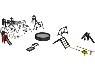 Playground 3D Model preview