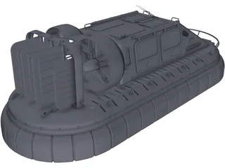 Hovercraft 3D Model preview