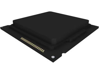 Intel Core i7-4790 CPU 3D Model preview