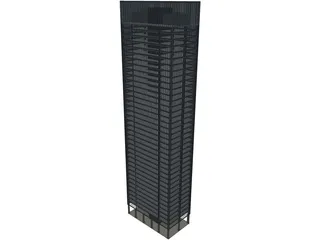 Seagram Tower 3D Model preview