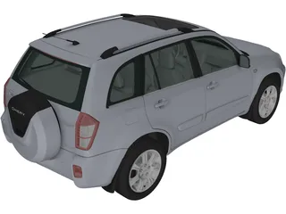 Chery Tiggo (2010) 3D Model preview