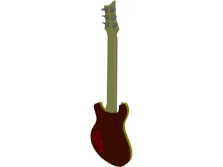 Daves Guitar 3D Model preview