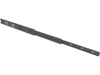 Drawer Slide 18 Inch 3D Model preview