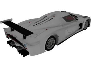 Maserati MC12 (2009) 3D Model preview