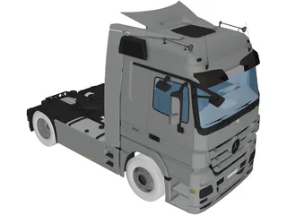 Mercedes-Benz Actros 8144 3D Model preview