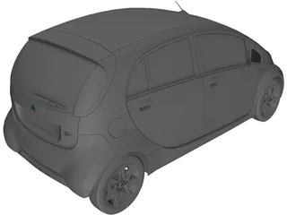 Citroen C-Zero 3D Model preview