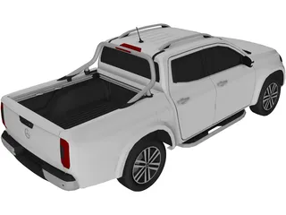 Mercedes-Benz X-class (2018) 3D Model preview