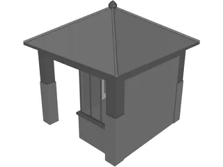 Guard House 3D Model preview