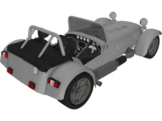 Caterham Super Seven (1982) 3D Model preview