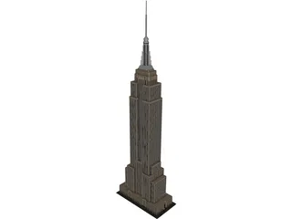 Empire State Building 3D Model preview