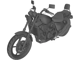Honda Magna (1987) 3D Model preview