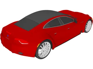 Fisker Karma Revero (2018) 3D Model preview