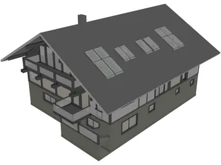 Vacation Home 3D Model preview