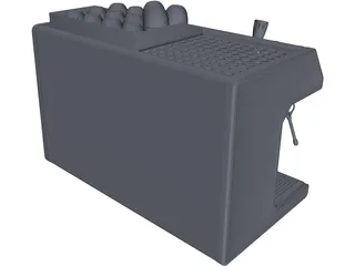 Coffee Machine 3D Model preview