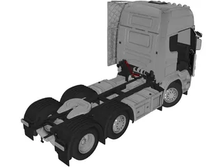 Scania R620 3D Model preview