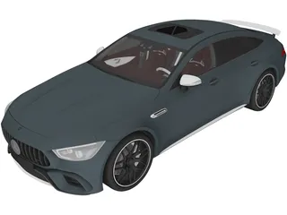 Mercedes-AMG GT 63 S (2019) 3D Model preview