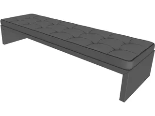 Bench 3D Model preview