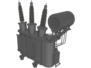 Transformator 3D Model preview