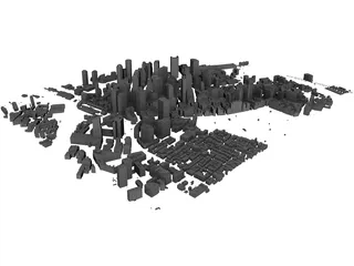 Boston City Hall 3D Model preview