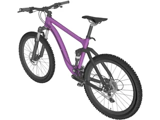 Bicycle Enduro 3D Model preview