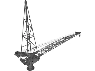Crane 3D Model preview