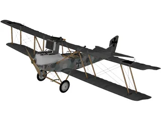 Hansa-Brandenburg C.I 3D Model preview