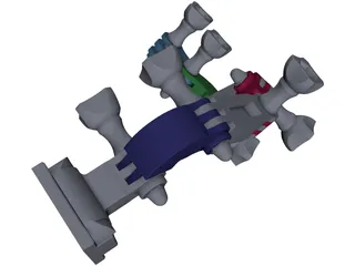 GoPro Connectors 3D Model preview