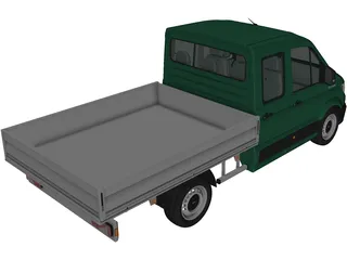 MAN TGE (2017) 3D Model preview