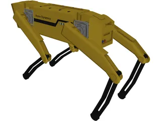 Boston Dynamics Spotmini 3D Model preview