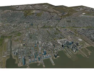 Jersey City (USA) 3D Model preview