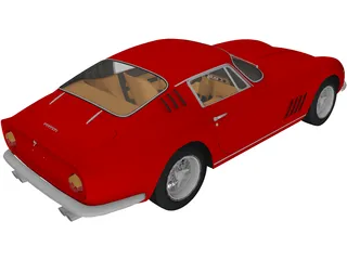 Ferrari 275 GTB (1964) 3D Model preview