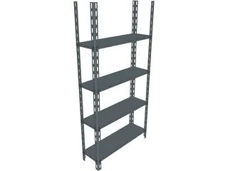 Shelf 3D Model preview