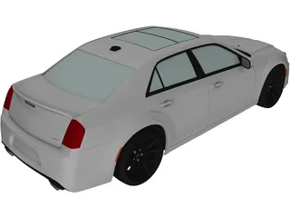 Chrysler 300 SRT LX2 (2018) 3D Model preview