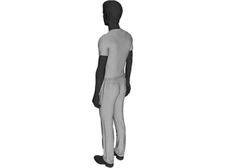 Male 3D Model preview