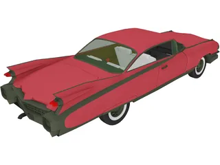 Cadillac Eldorado Hardtop (1959) 3D Model preview